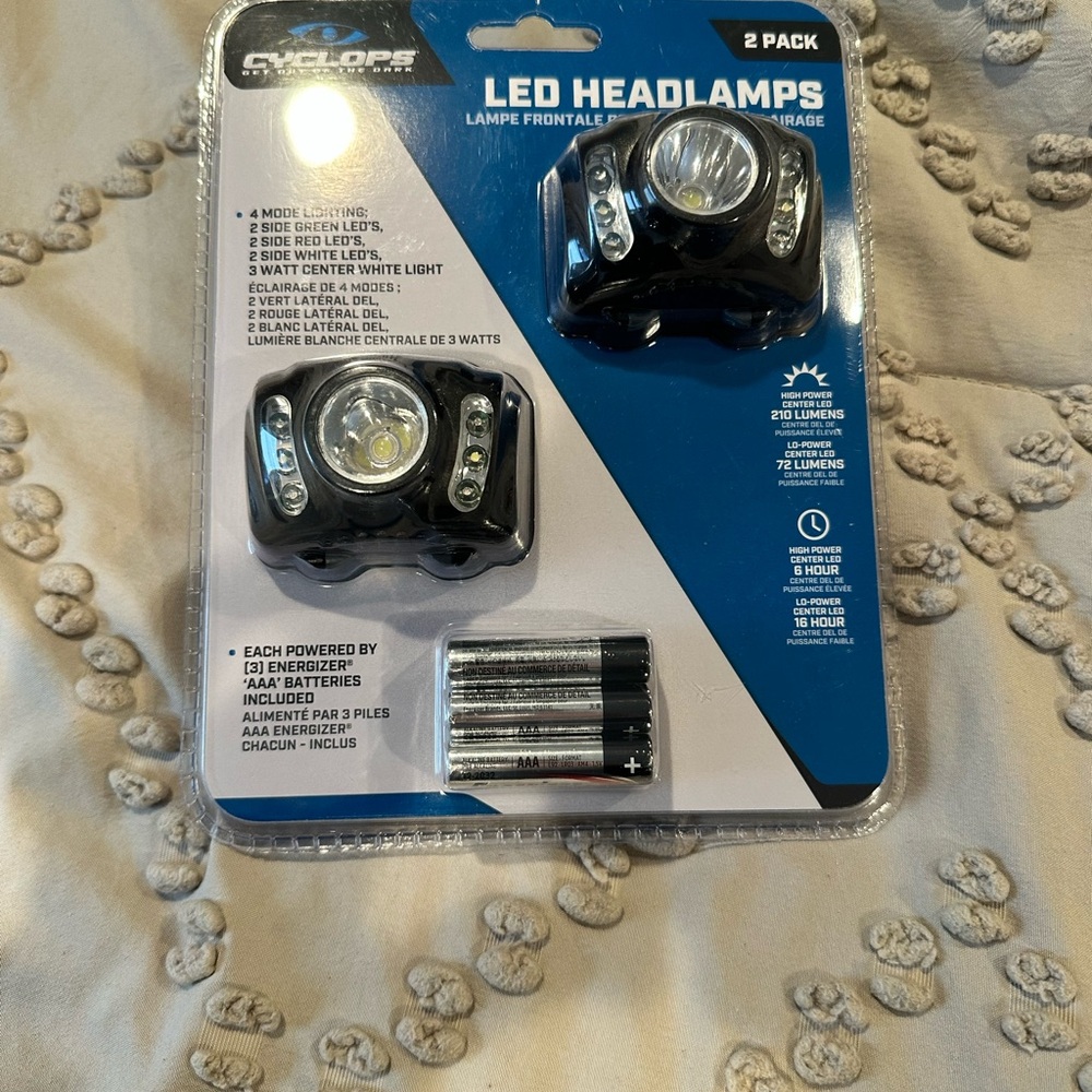 Cyclops LED Headlamps 2-Pack - Picture 2 of 4